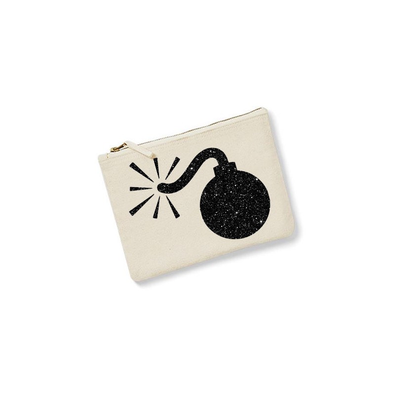 Trousse personnalisée Bombe Ecru