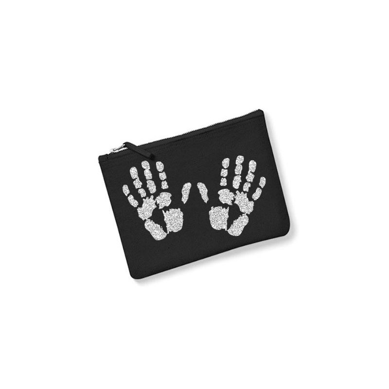Trousse empreintes mains noir