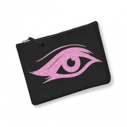 Trousse personnalisée oeil  noir