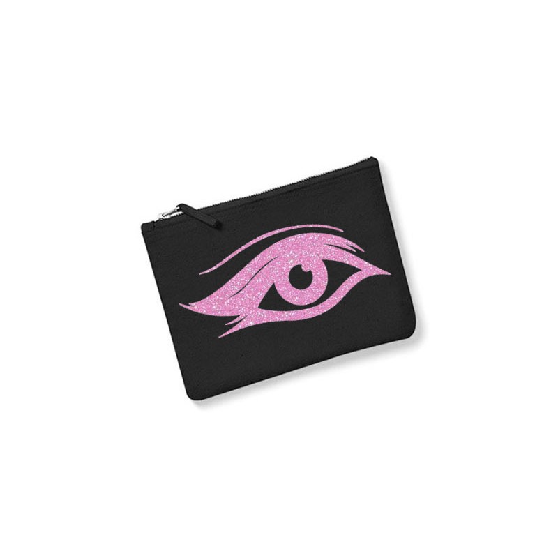 Trousse personnalisée oeil  noir