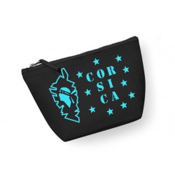 Trousse maquillage personnalisée corsica noir