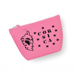 Trousse maquillage personnalisée corsica écru