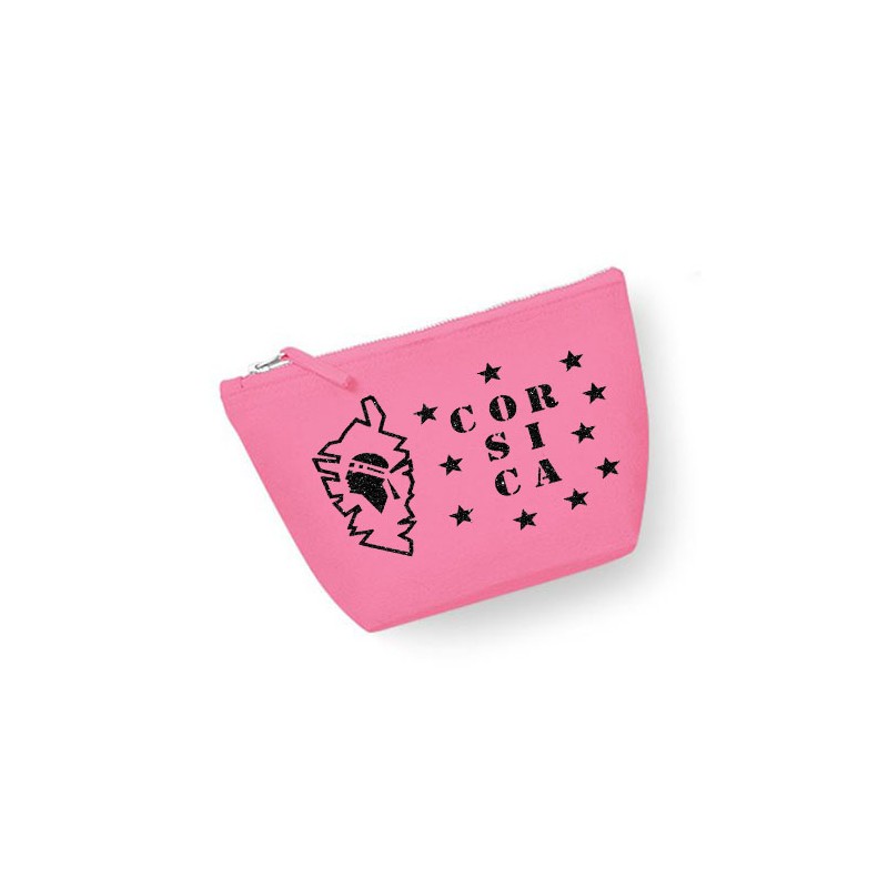Trousse maquillage personnalisée corsica écru
