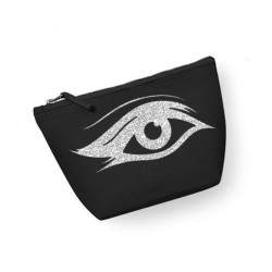 Trousse maquillage personnalisée oeil noir