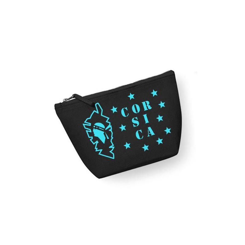 Trousse maquillage personnalisée corsica noir