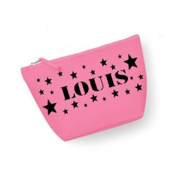 trousse toilette homme prénom étoile rose