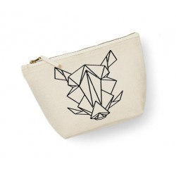 Trousse Corse Sanglier Origami Homme écru
