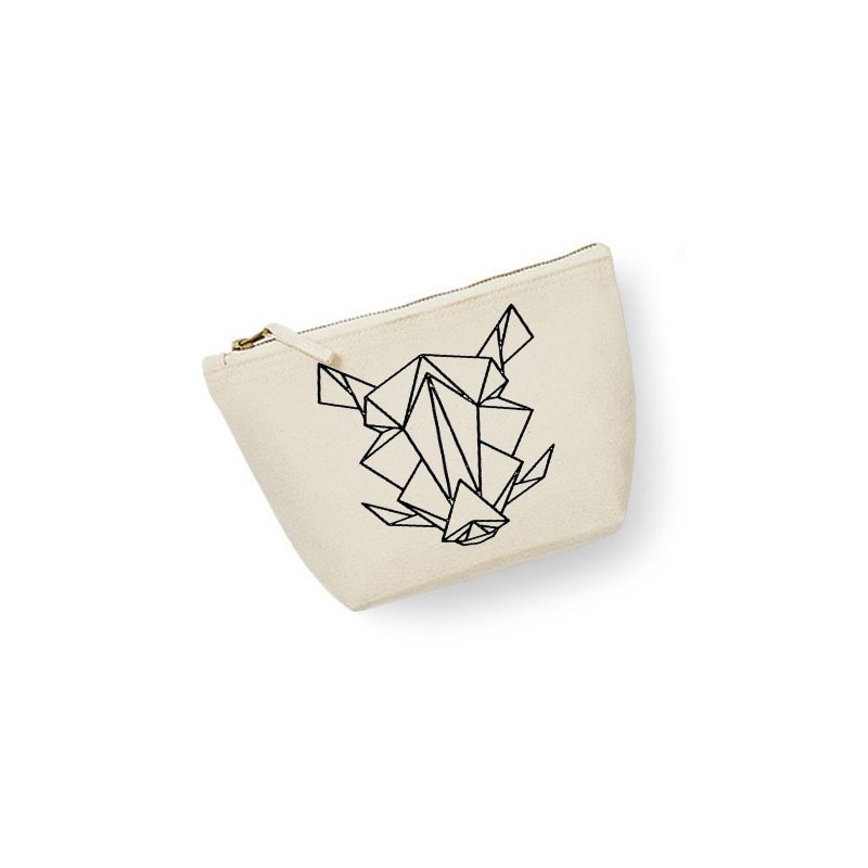 Trousse Corse Sanglier Origami Homme écru