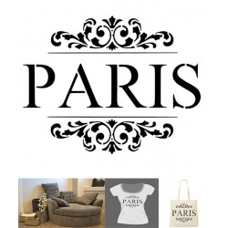 Frise PARIS stylisée